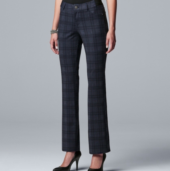 Simply Vera Vera Wang Pants - New Slimming Bootcut Pant